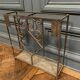 Art Deco umbrella stand in hammered ironwork 1930