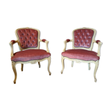 Pair of Louis XV armchairs