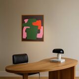 Minimalist colorful abstract "brick 2" by Bodasca