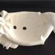 Empty vintage pocket Pierrot porcelain