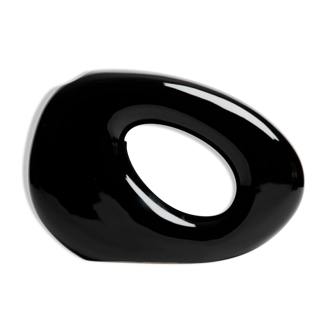 Black vase