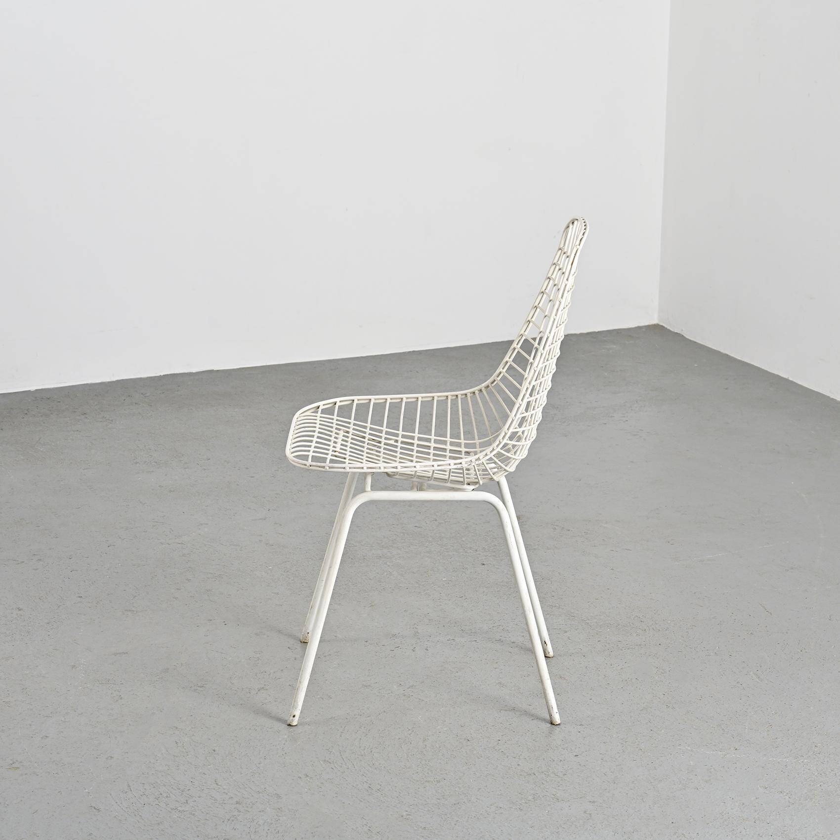 Set of 4 "Bikini" chairs by Charles & Ray Eames for Herman Miller, 1951
