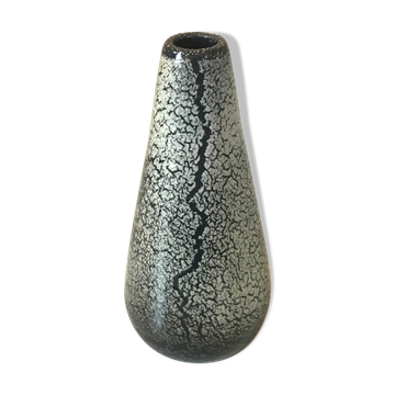 Vase craquelé vintage design annees 60