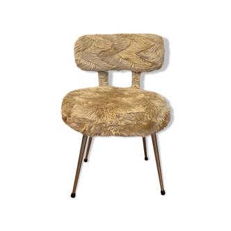 Beige Pelfran moumoute chair