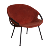Balloon armchair, lusch & co, germany, 1960s
