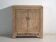 Antique low cabinet in elm with openwork apron – China, circa 1950