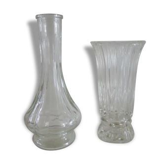 Lot de 2 minis vases