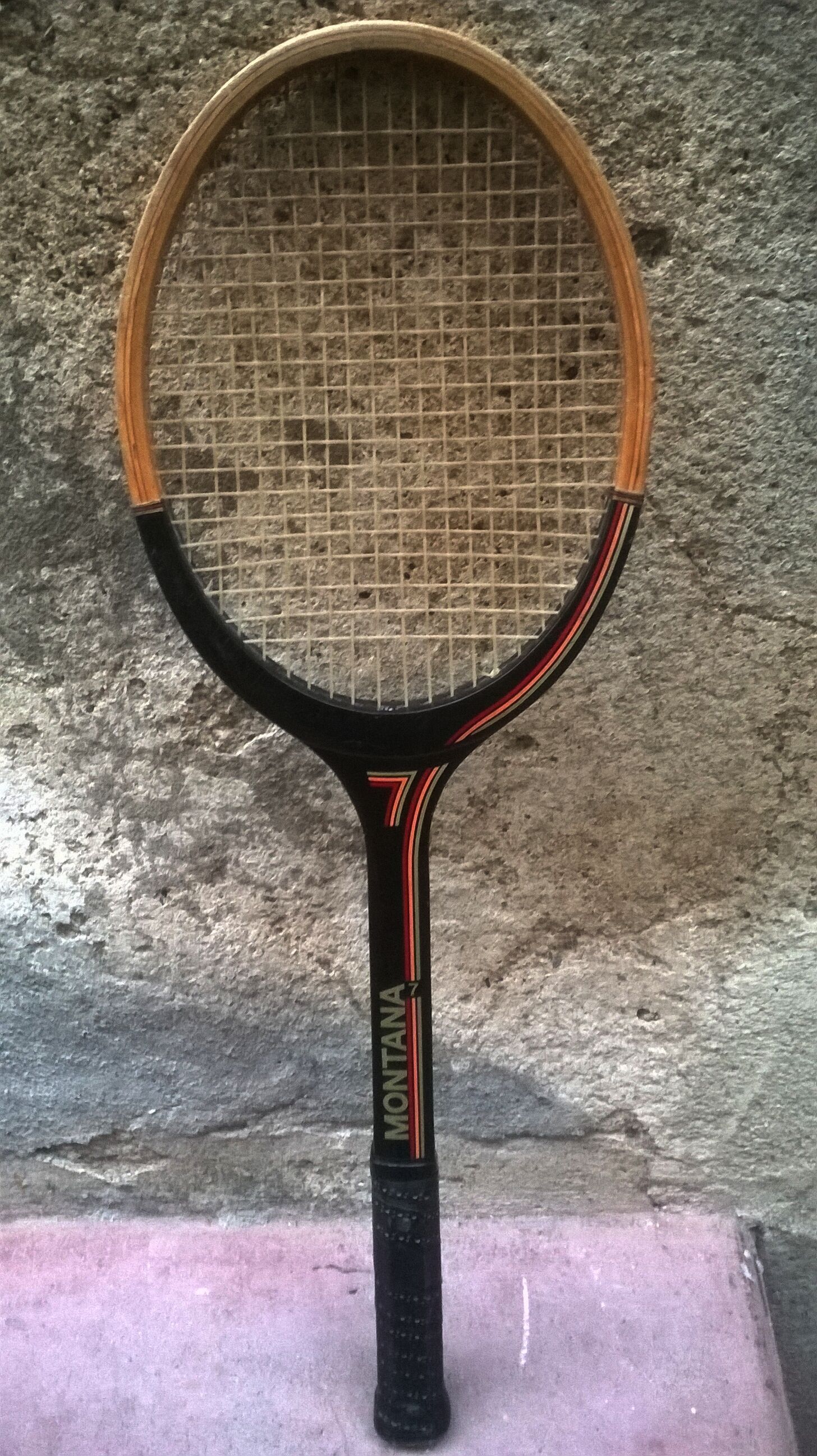 Vintage tennis racket