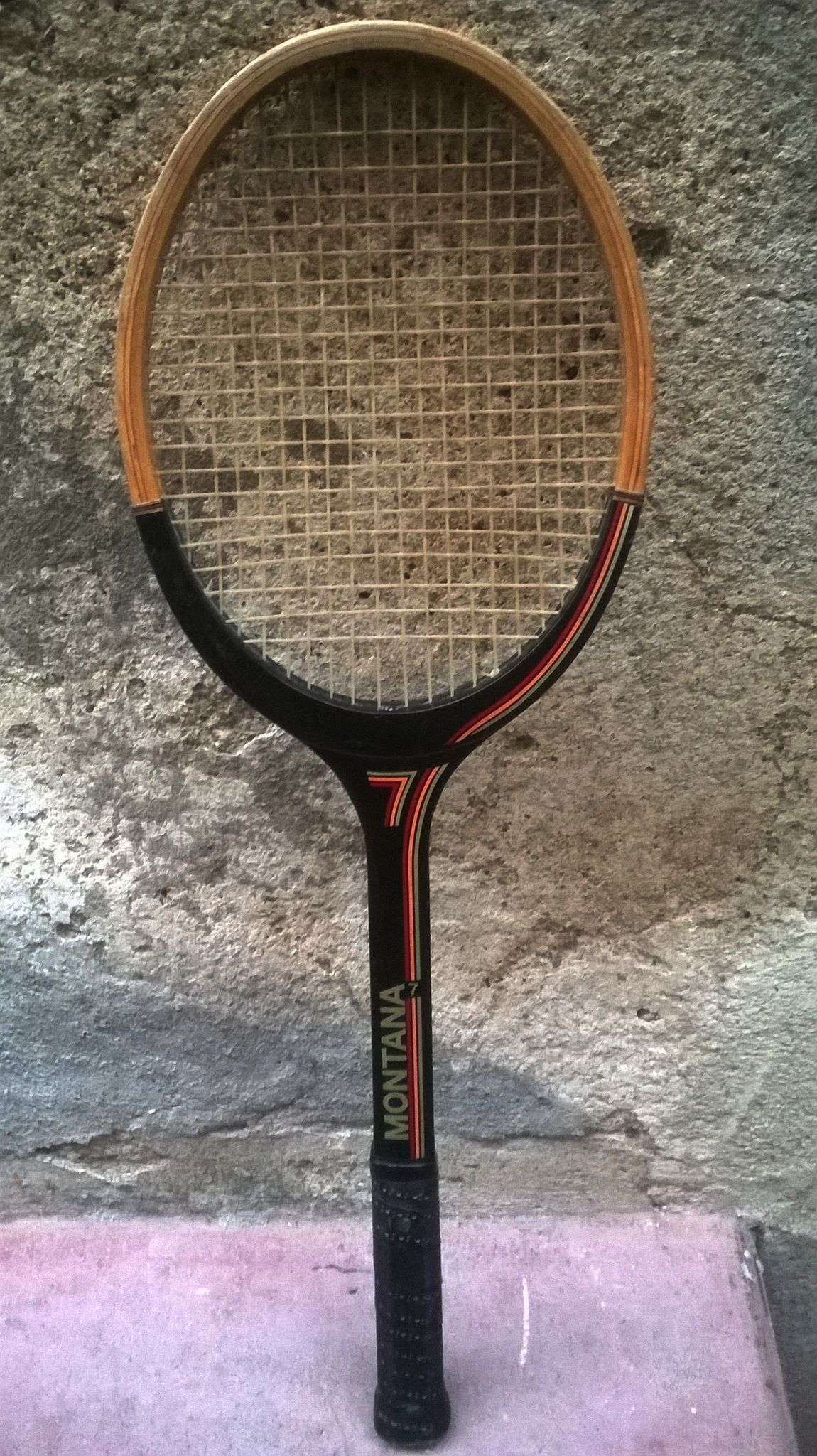 Vintage tennis racket