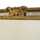 Classic Golden Deknudt Mirror Baroque Style Fumé Glass 95cm