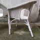Paire de fauteuils en rotin vintage