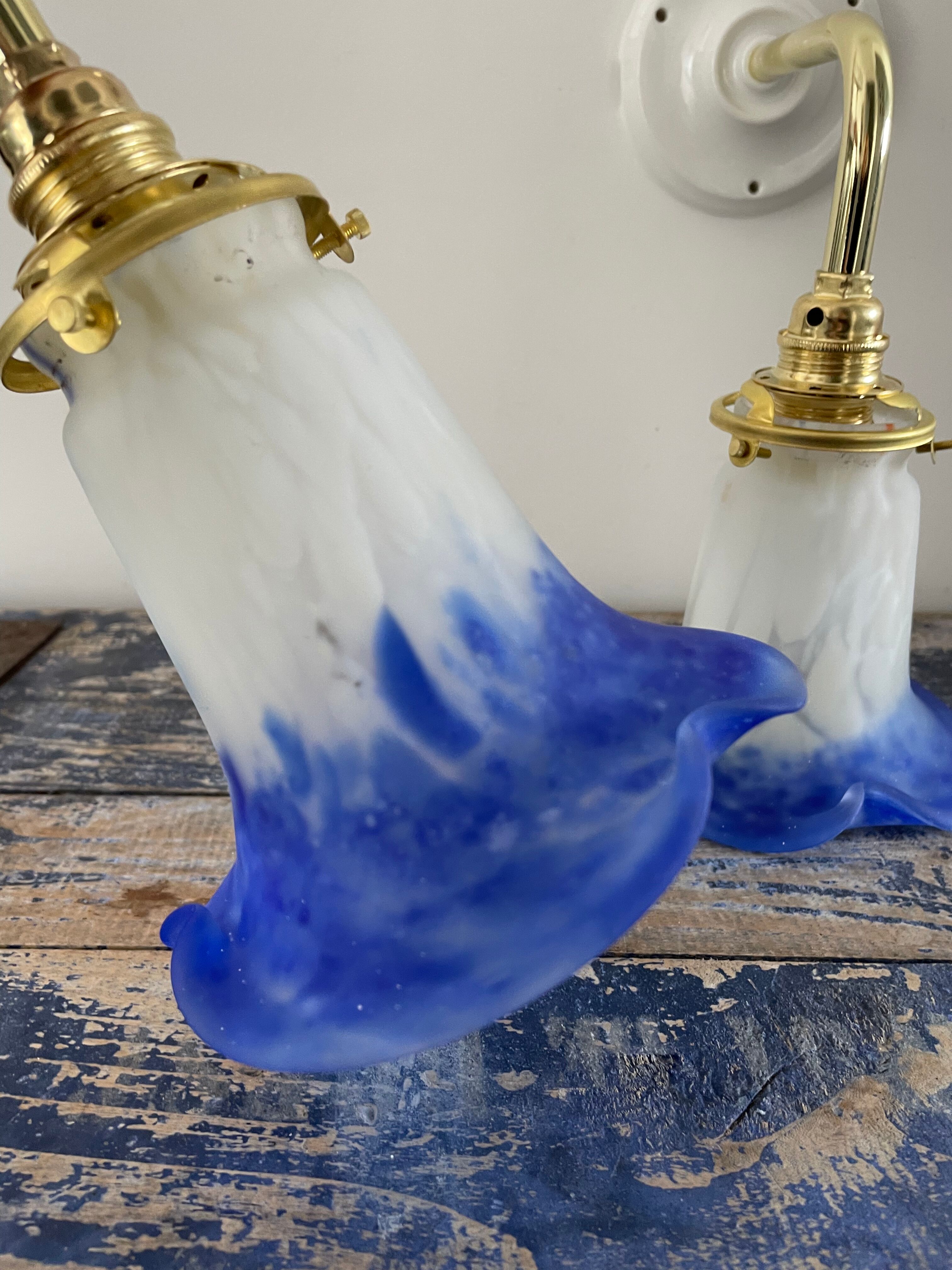 Art deco wall lights