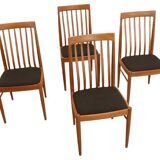 Set van 4 Bramin eetkamerstoelen 'Halgarde'
