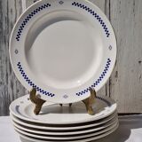 Lustucru 6 flat plates