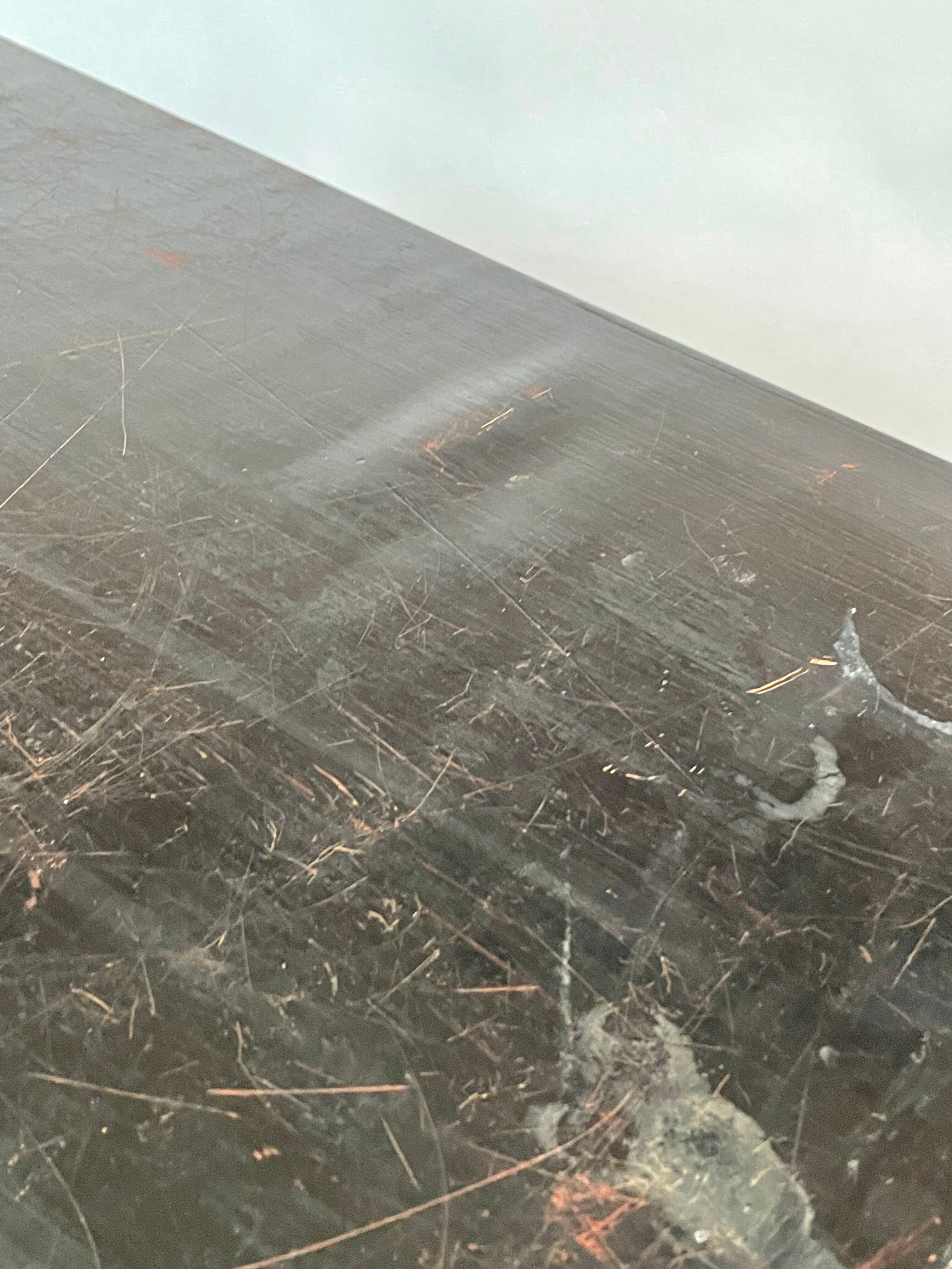 Brutalist table minimalist design 50s