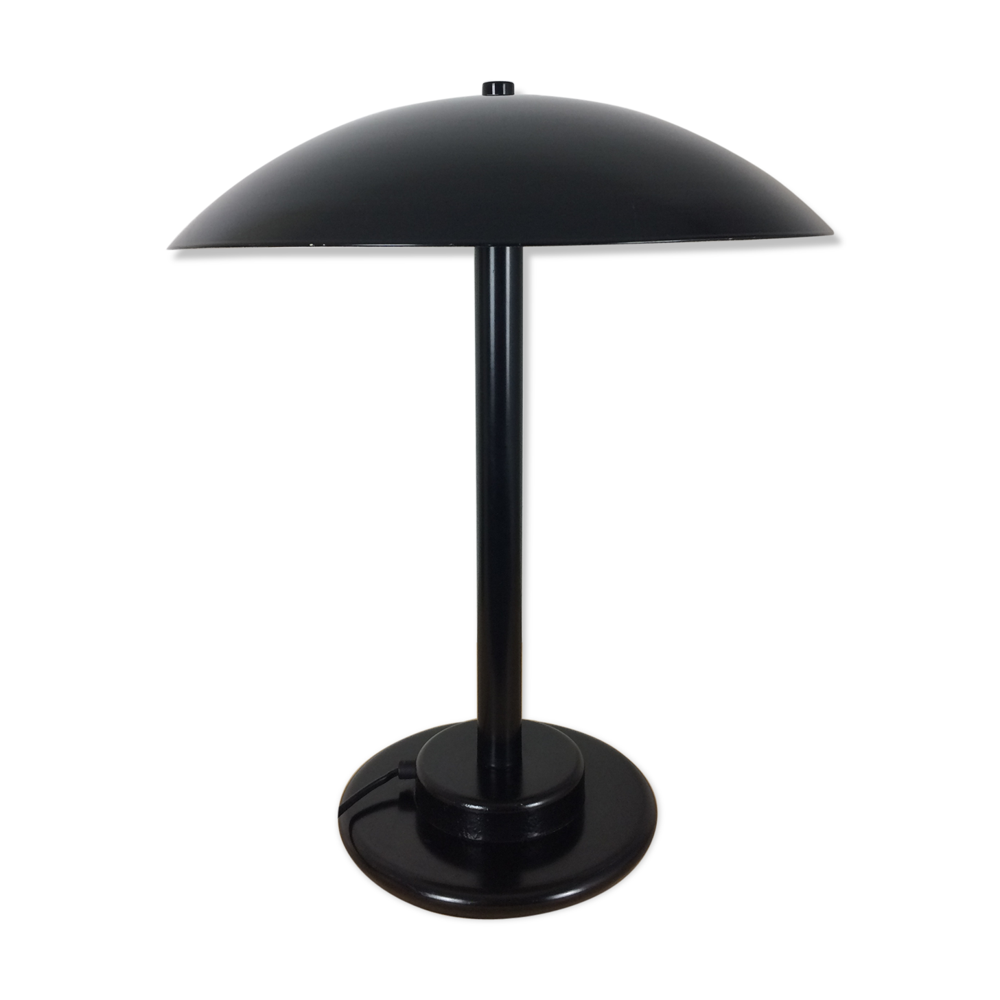 Black mushroom lamp, 80s