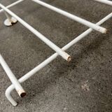 Minimalist German rope coat rack from the mid-century, 1960s.