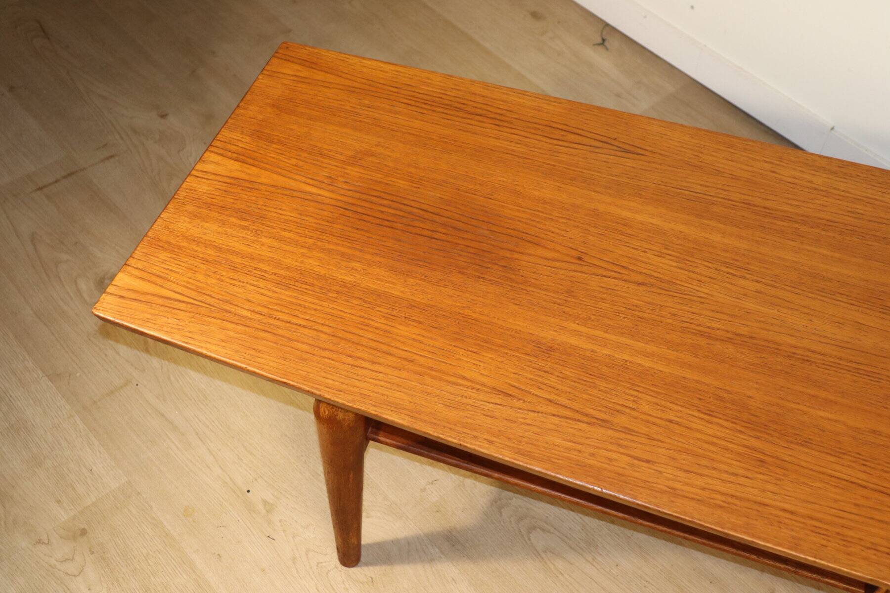Scandinavian teak coffee table from the 1960s.