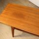 Table basse scandinave en teck années 60