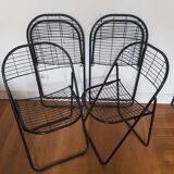 Set of 2 Alland folding chairs by Niels Gamelsgaard