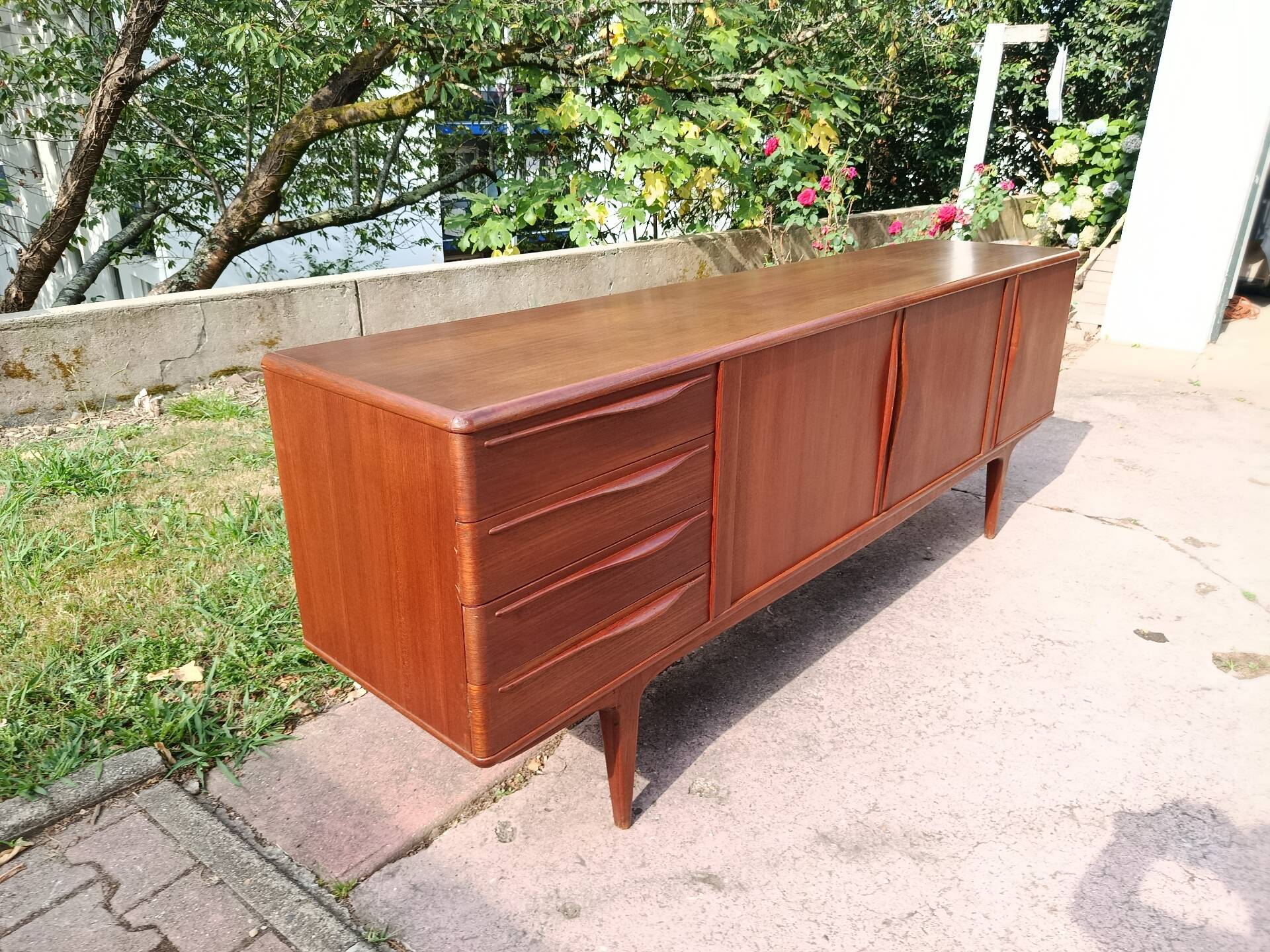 Scandinavian teak sideboard