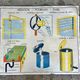 Vintage French educational school poster card 1960 - Rossignol - Cuisine