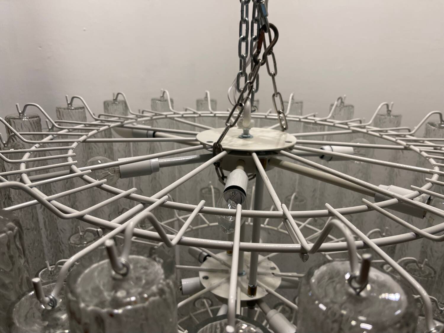 Extra Large Murano Glass Chandelier 1980’s