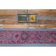 1970s Turkish Oushak Handmade Runner Rug 83x358