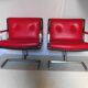 Pair of leather armchairs by Raphael Raffel from the 70s