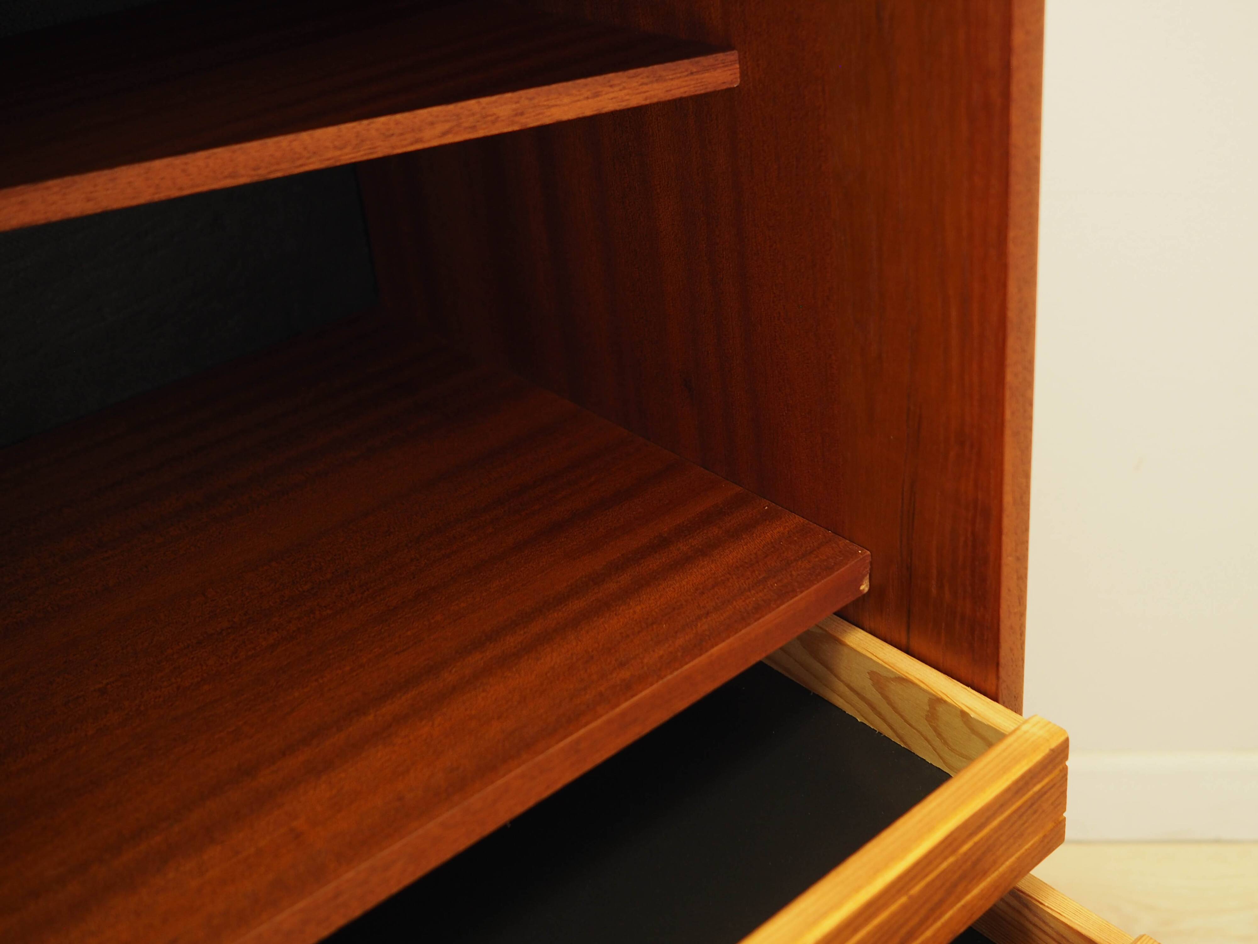 Teak sideboard, Danish design, 1970s, manufacturer: Denmark
