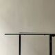 Vintage bar trolley in chrome steel and glass by Howard Miller circa 1970