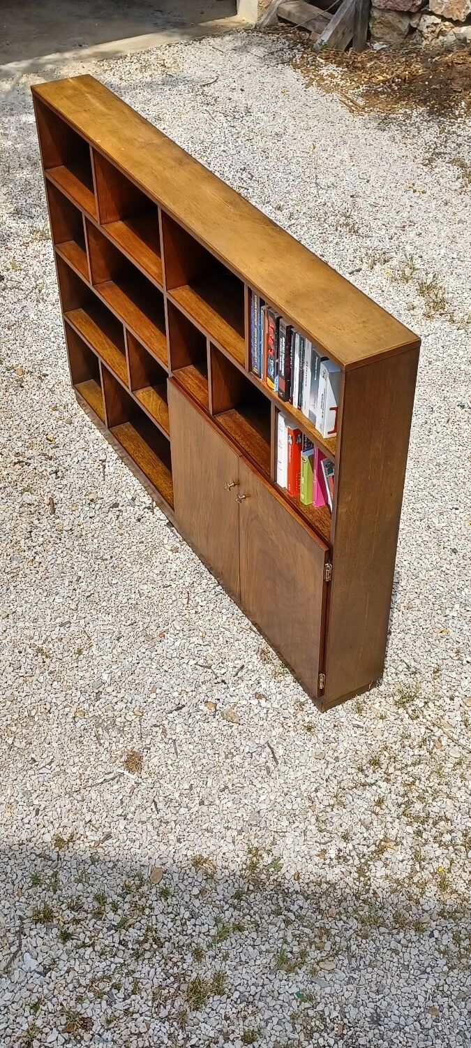 Scandinavian open bookcase vintage 1950s open bookcase