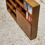Scandinavian open bookcase vintage 1950s open bookcase