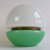 Glass table lamp, by Štěpán Tabera for OPP Jihlava, 1970s.