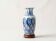 Light blue vase, quite maritime, somewhat medieval and very beautiful.
