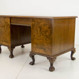 Art nouveau freestanding writing table, 1920s
