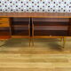 Scandinavian design row Walnut vintage 1960
