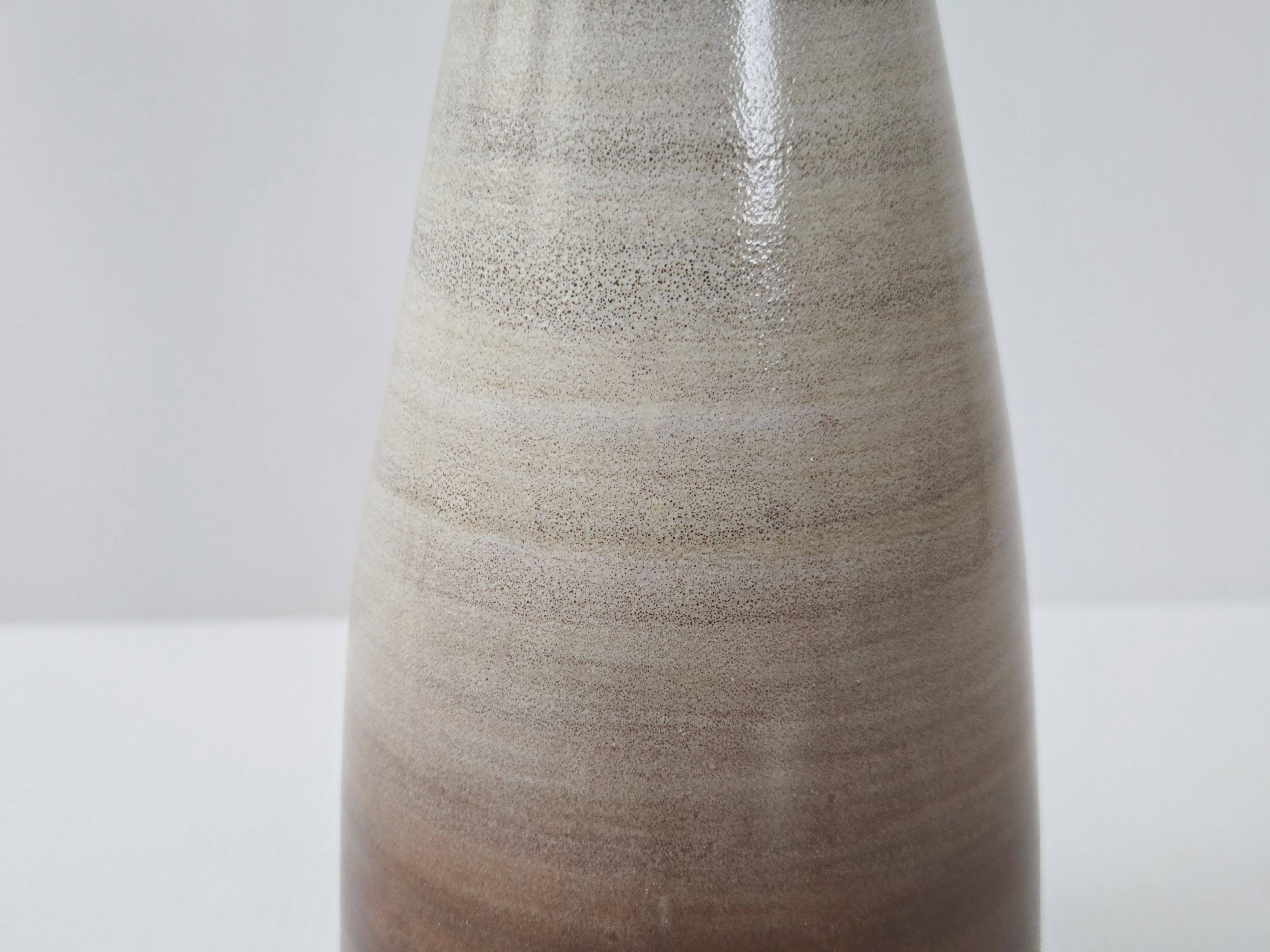 Vintage stoneware vase 1970