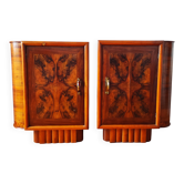 Pair of Art Deco bedside tables