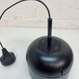 Black pendant lamp designed by Arnold Berges for Staff Leuchten, 1970.