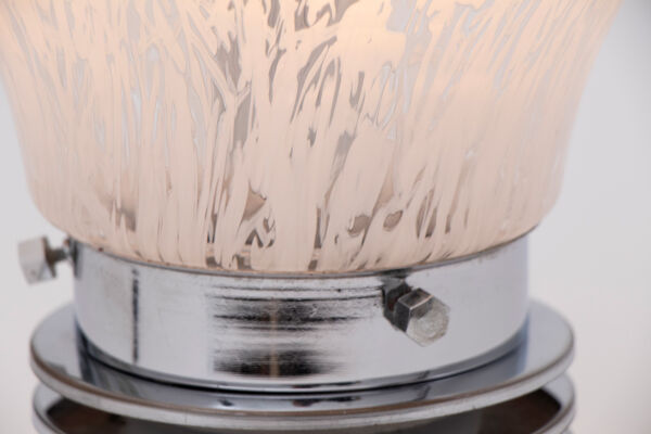 Lampe d’ampoule en verre murano du milieu du siècle