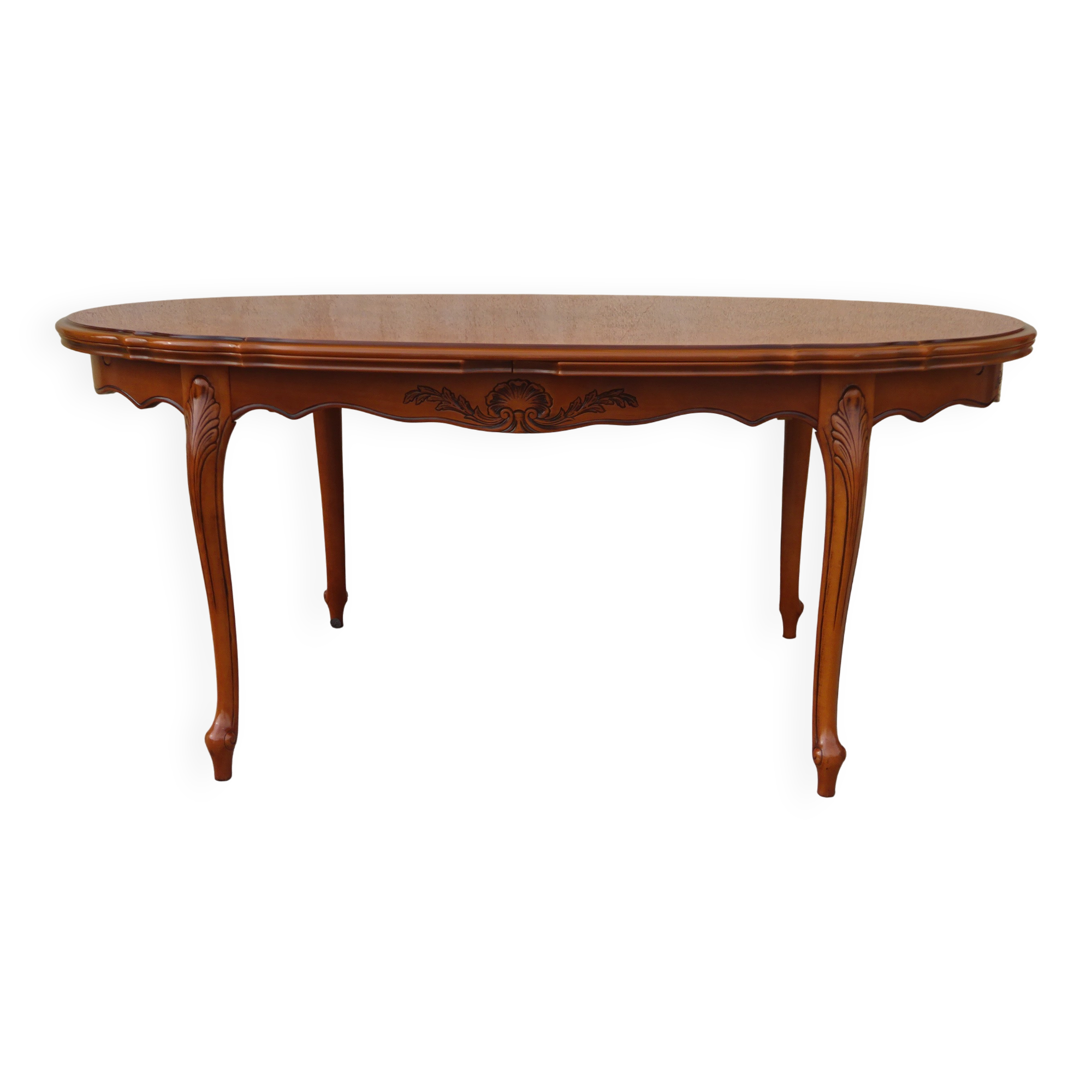 Large oval table in Louis XV style
