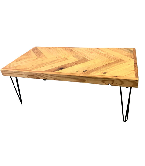 Table basse artisanale design industriel