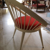 Vintage Scandinavian armchair Circle Chair 1960 Yngve Ekström