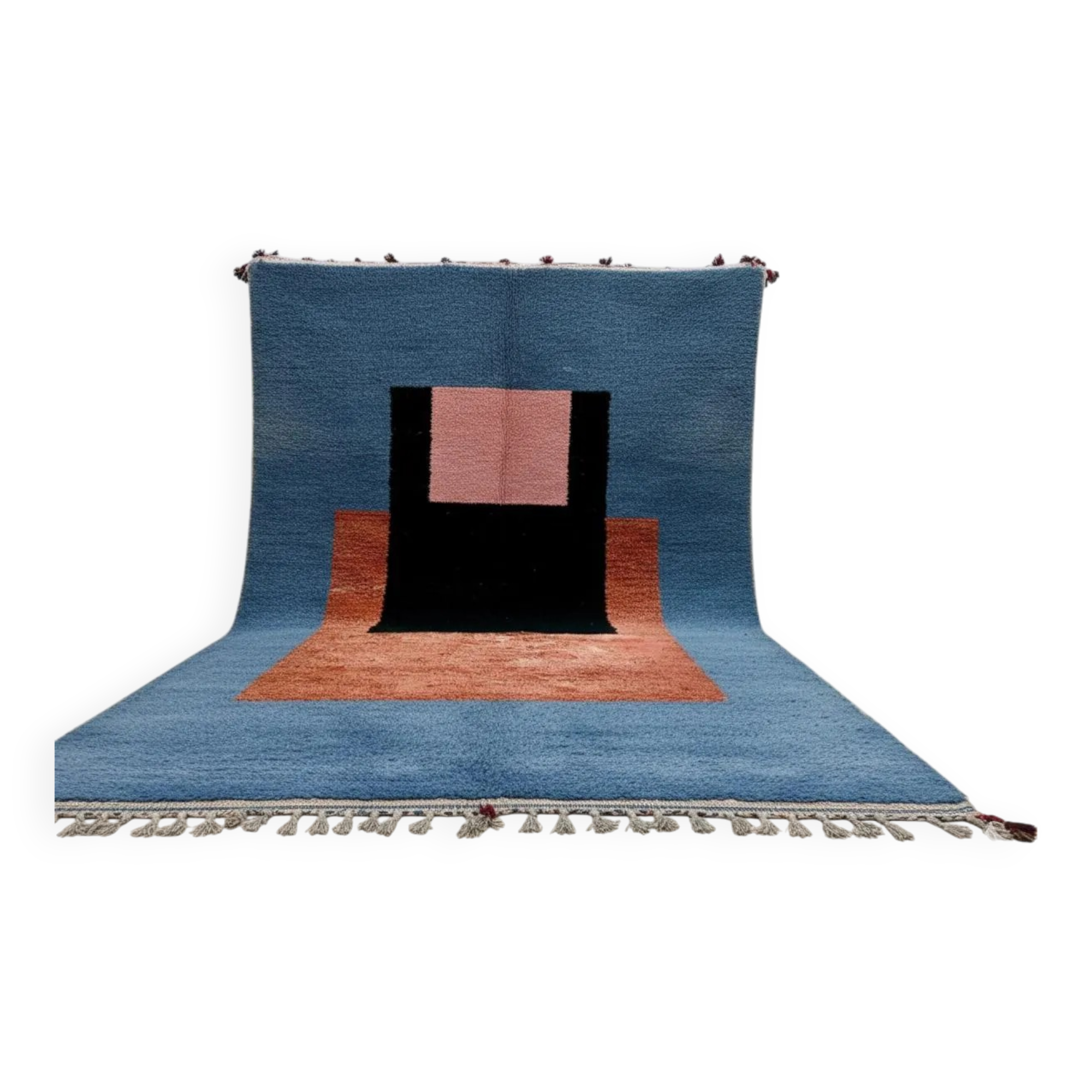 Berber rug in natural wool 3x2 m