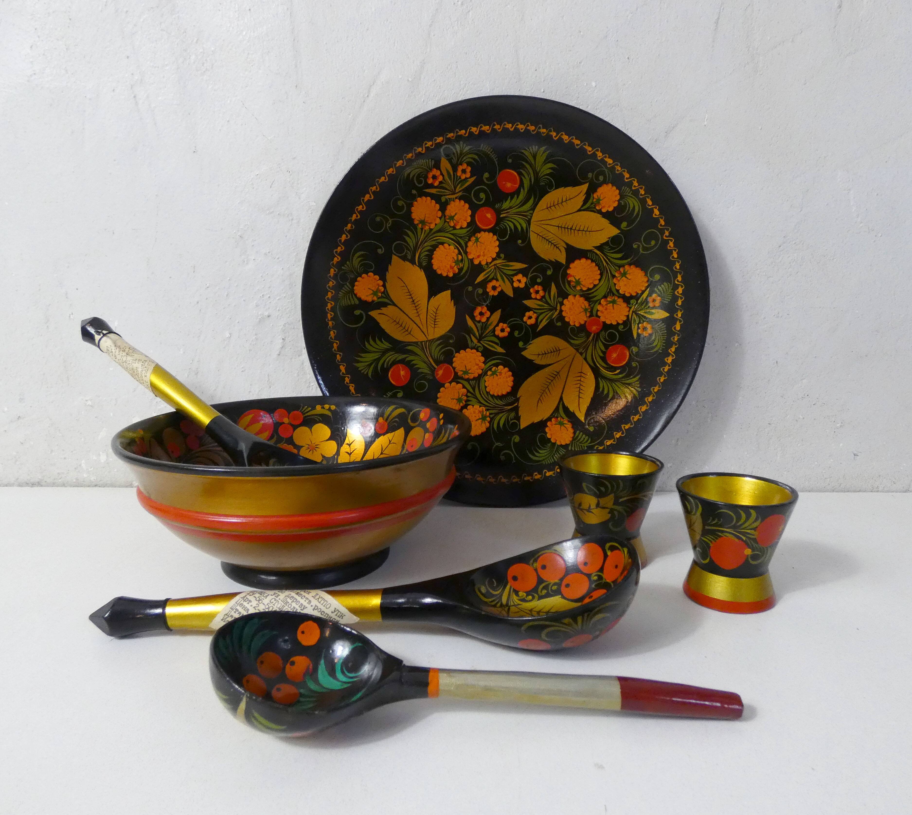 Folk Art USSR Khokhloma