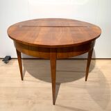 Console Biedermeier demi-lune