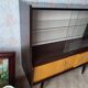 Old showcase buffet furniture vintage scandinavian wood