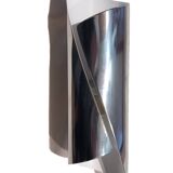 Metal cylinder wall light