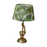Lampe de table, base avec une forme design en laiton, vintage 1960